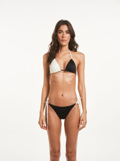 MAREA TOP BLACK / IVORY